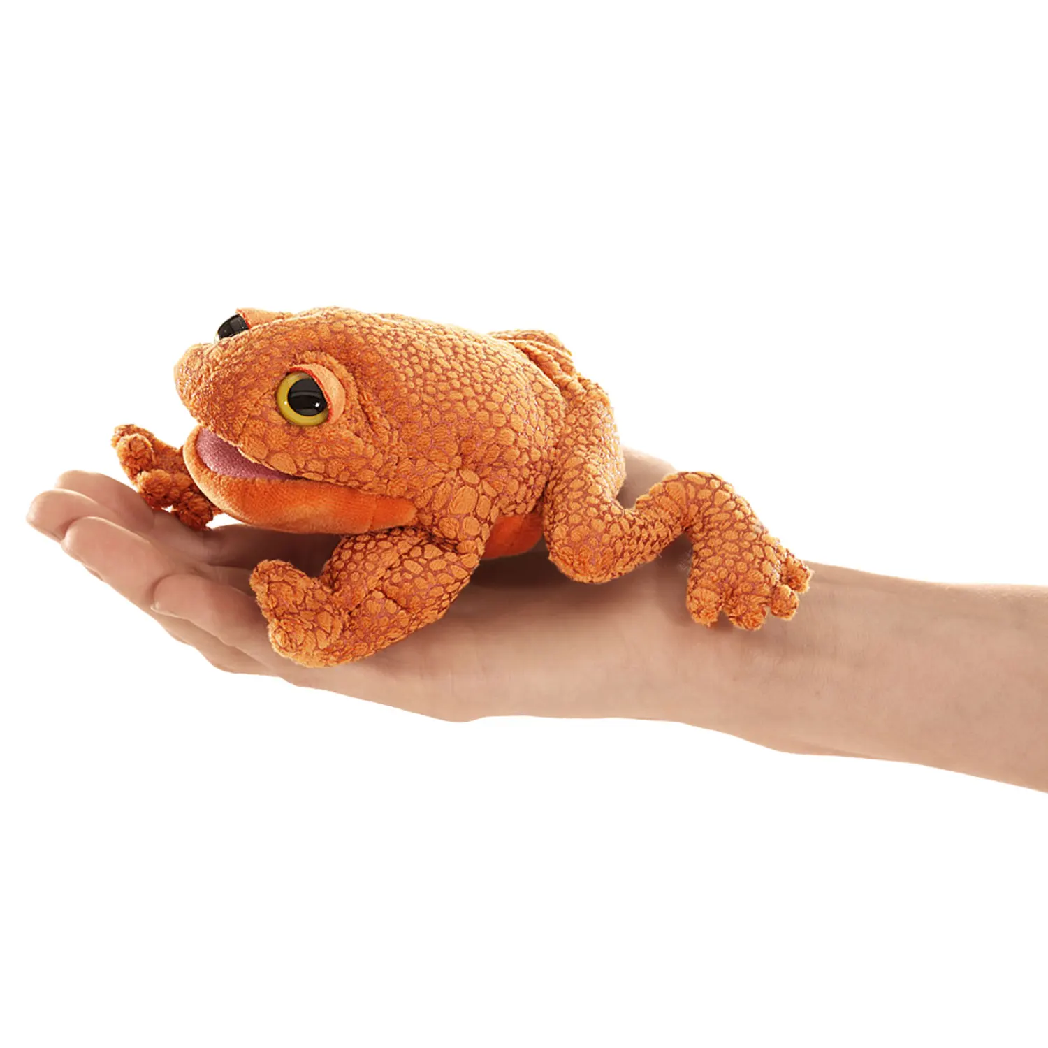 Mini Toad / Mini Kröte-Folkmanis® Handpuppen