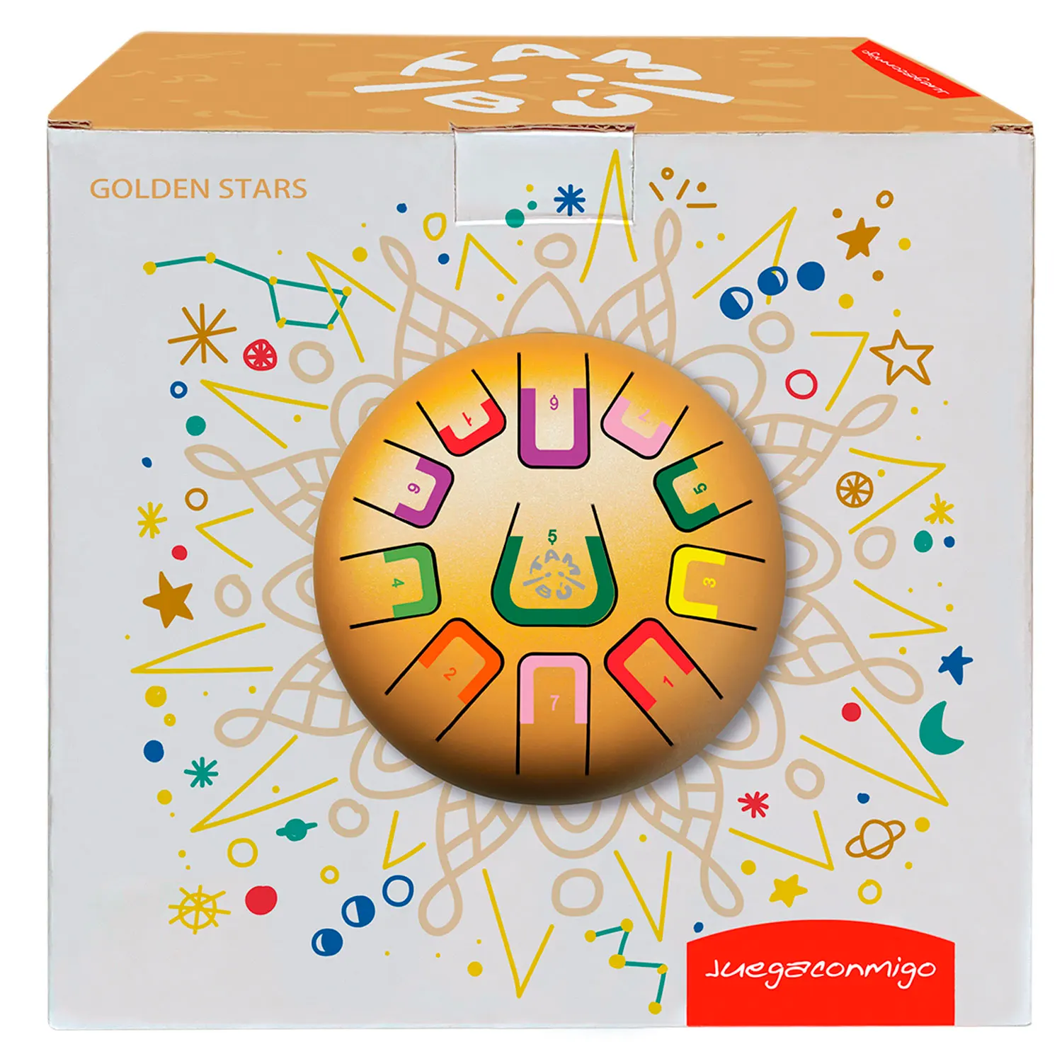 Tambu Steel Drum - Golden Stars (Matt Gold)-JuegaConmigo