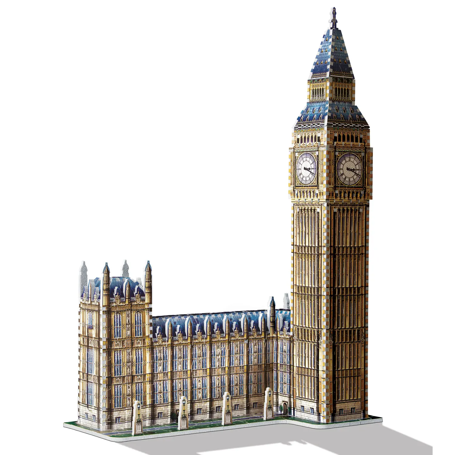 Big Ben & House of Parliament - Queen Elisabeth Tower / 3D-Puzzle-Wrebbit-3D Puzzles