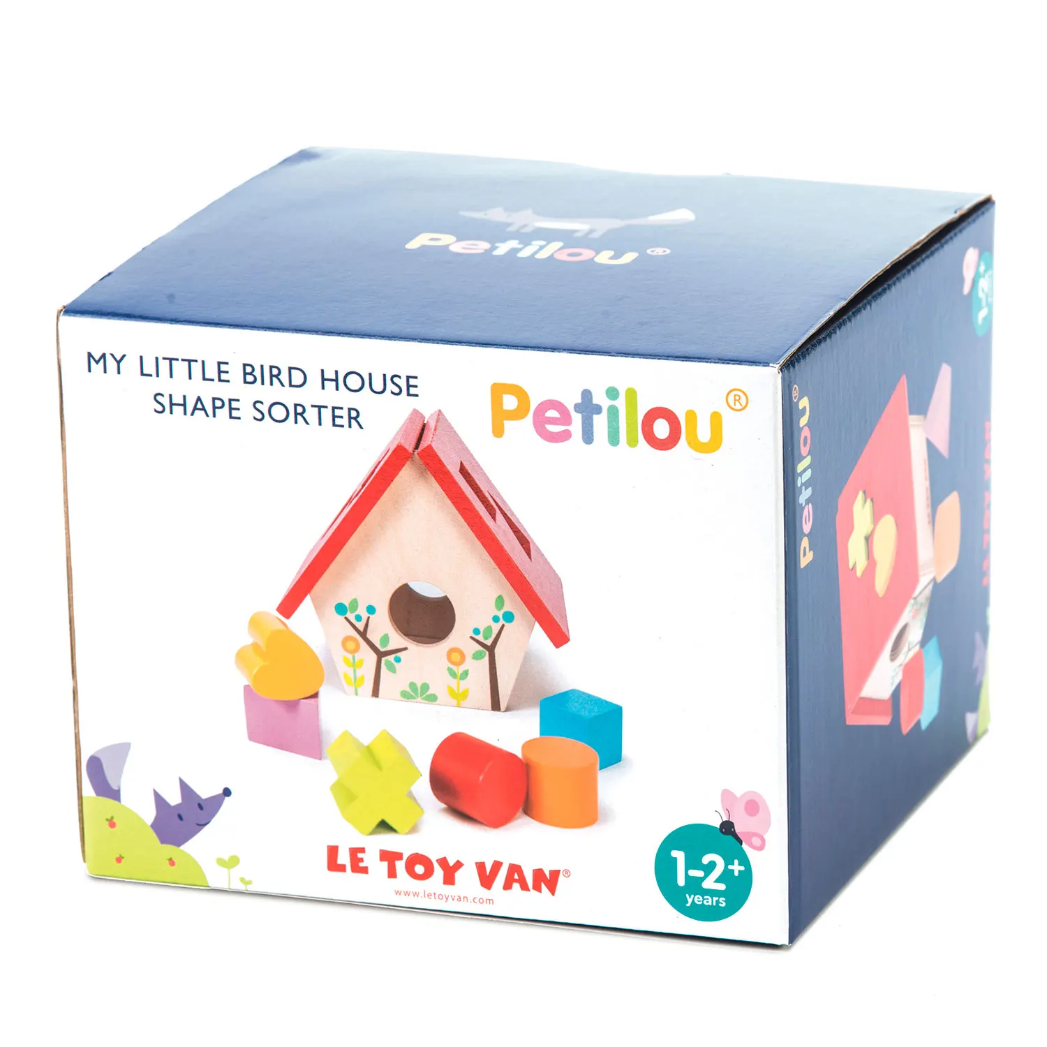 Mein kleines Vogelhaus - Formen Sortierspiel / Woodland Bird House Shape Sorter-Le Toy Van (LTV)