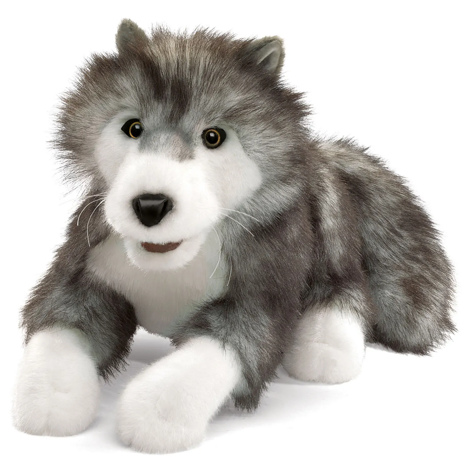 Polarwolf / Timber Wolf-Folkmanis® Puppets