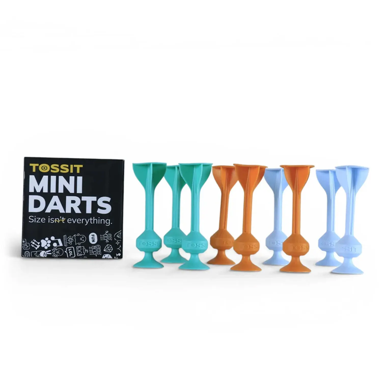 TOSSIT Mini Darts - Ice Blue Cyan Caramel-TOSSIT®