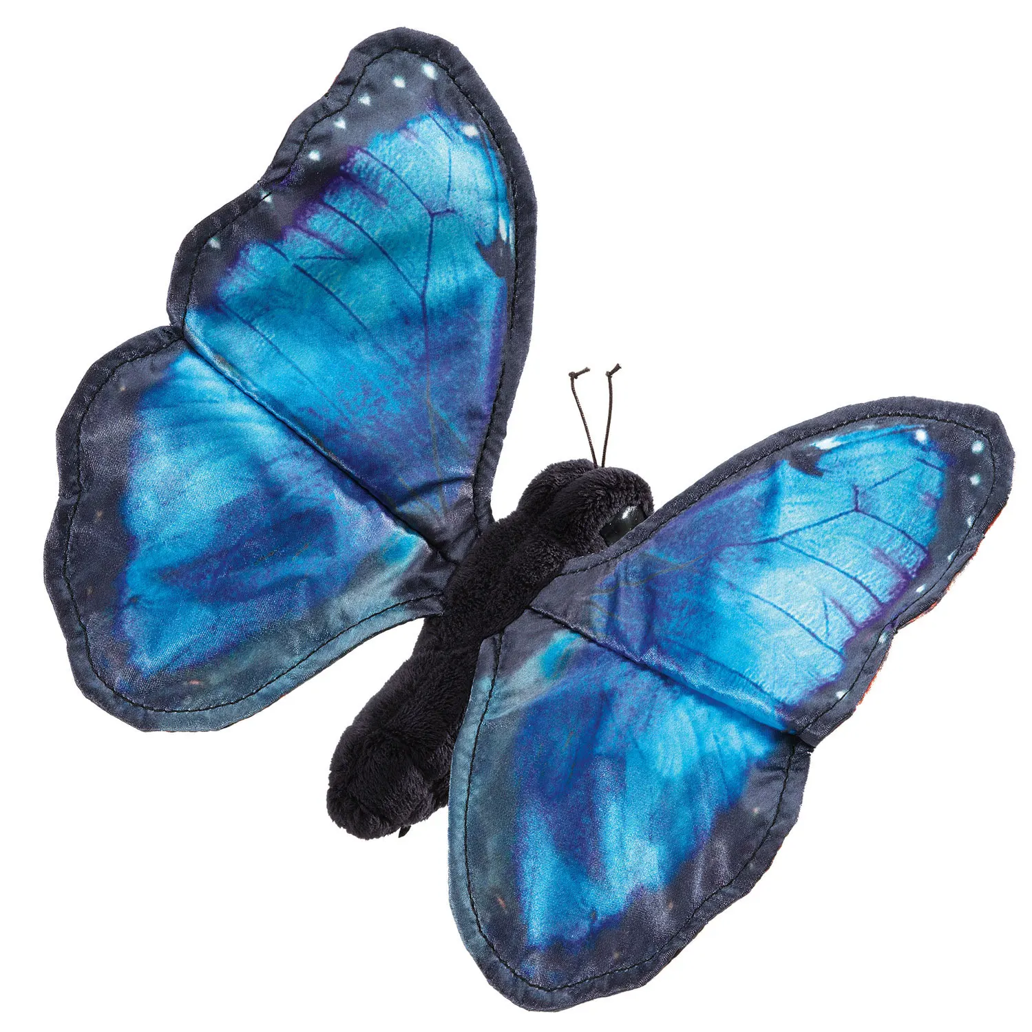 Blue Morpho Butterfly / Blauer Morphofalter-Folkmanis® Puppets