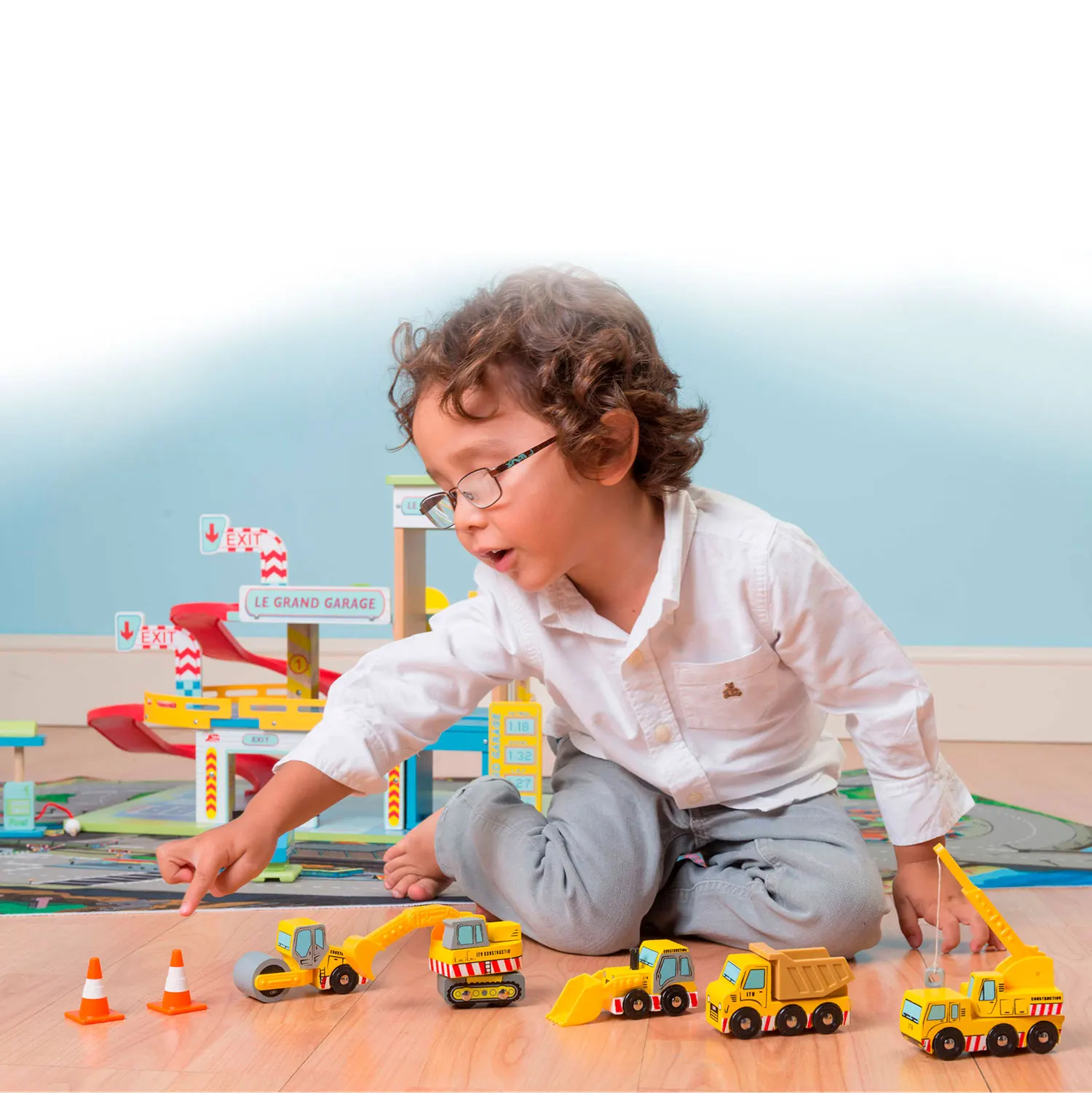 Baufahrzeuge / Construction Set, 2022-Le Toy Van (LTV)