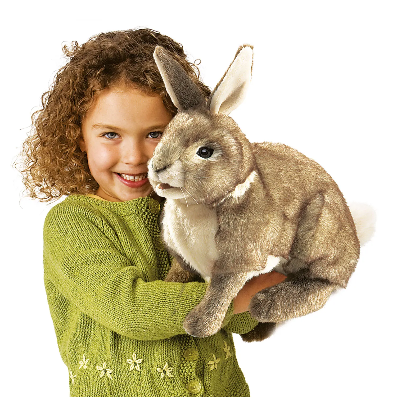 Baumwollschwanz-Kaninchen / Rabbit, Cottontail-Folkmanis® Puppets