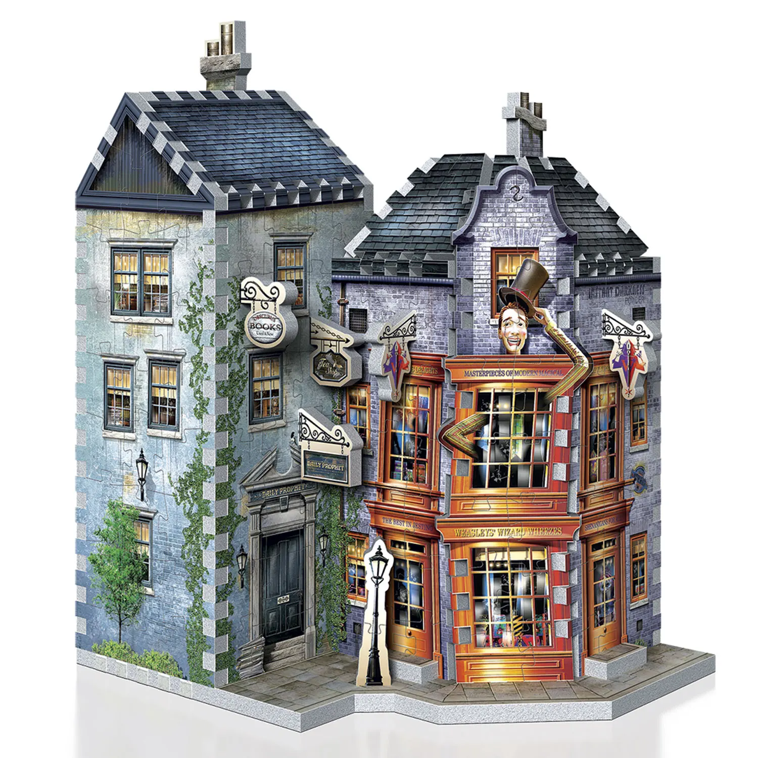 Weasleys Zauberscherze / Weasleys’ Wizard Wheezes and Daily Prophet 285 pc.-Wrebbit-3D Puzzles