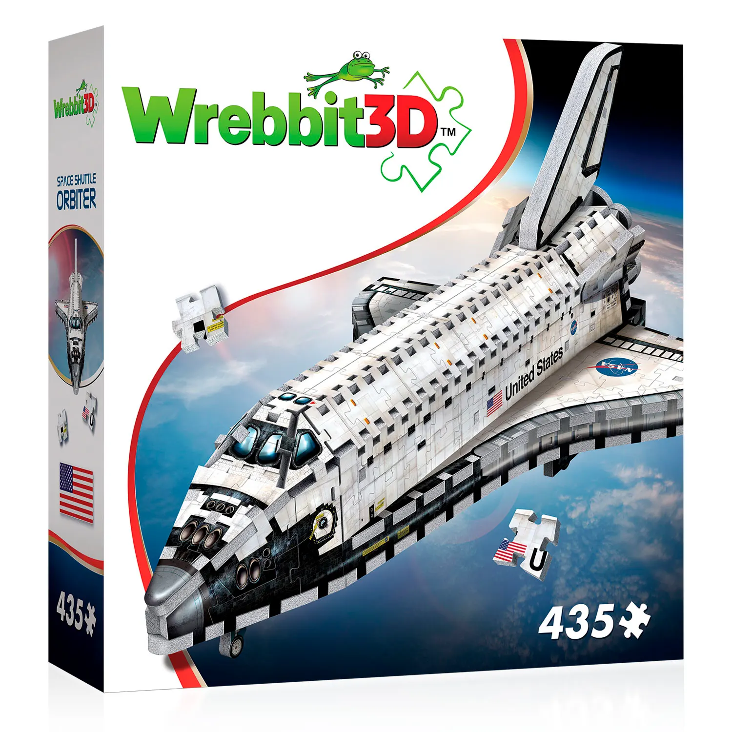 Orbiter - Space Shuttle / 3D-Puzzle-Wrebbit-3D Puzzles