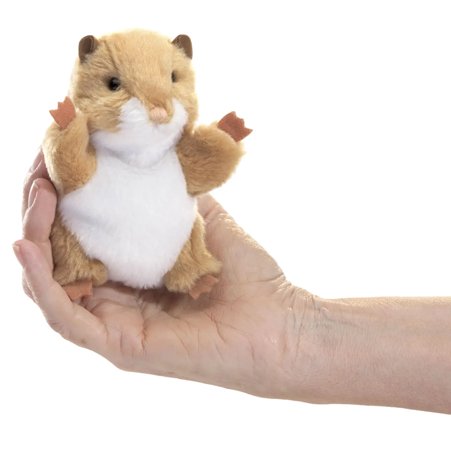 Mini Hamster-Folkmanis® Handpuppen