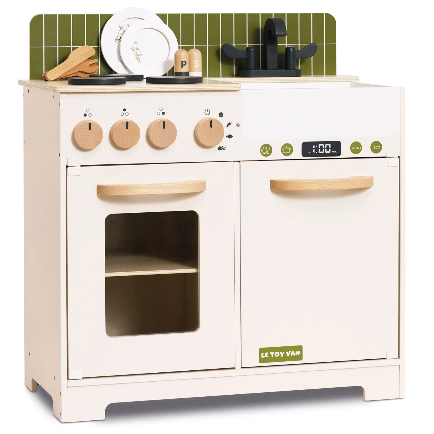 Spielküche & Geschirrspüler / Olive Play Kitchen & Dishwasher-Le Toy Van (LTV)