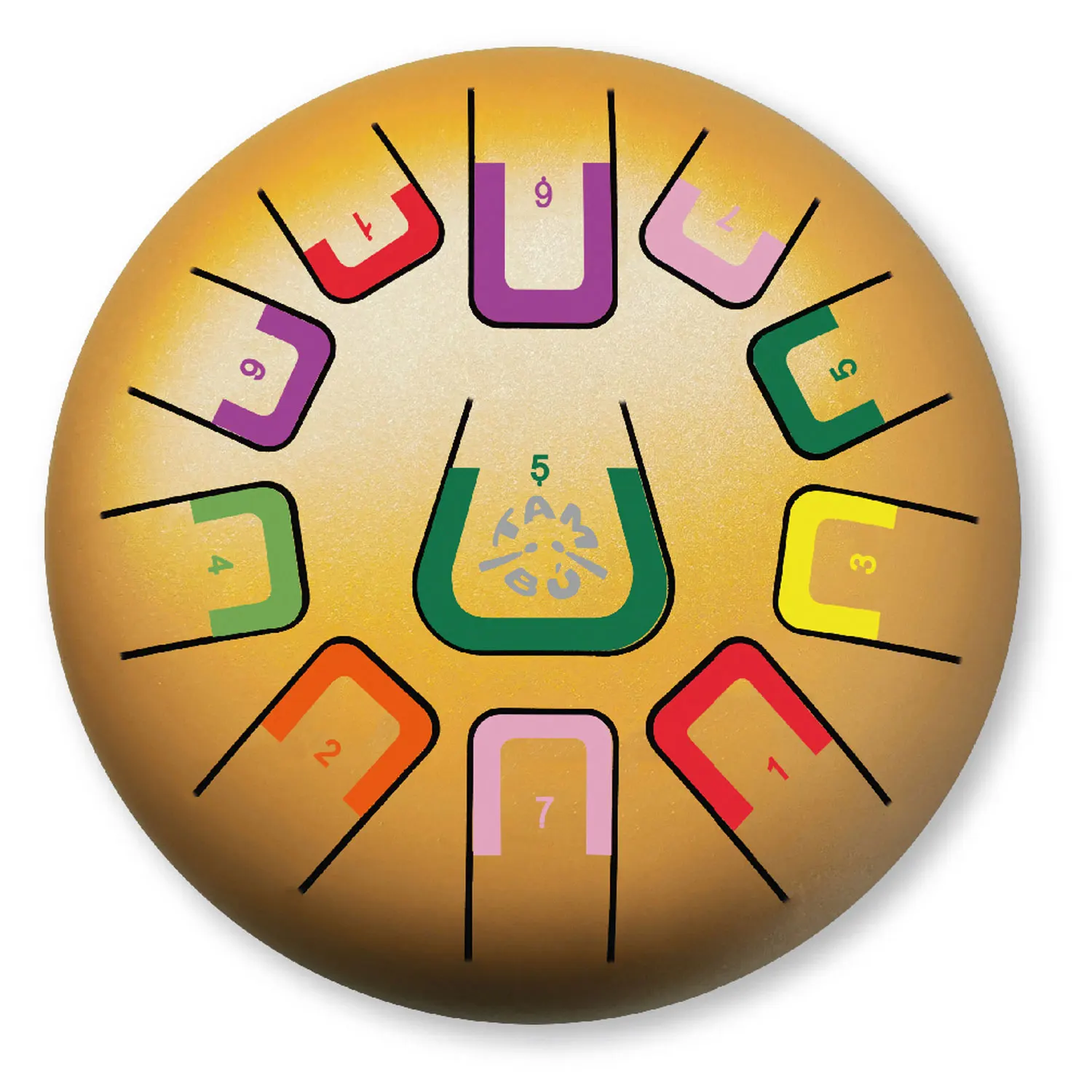 Tambu Steel Drum - Golden Stars (Matt Gold)-JuegaConmigo