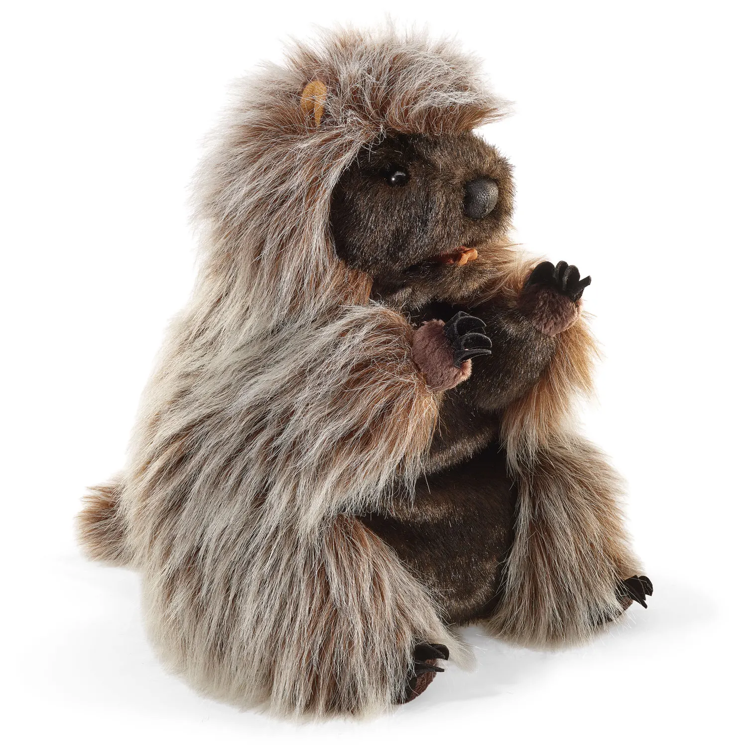 Standing Porcupine / Stehendes Stachelschwein-Folkmanis® Handpuppen