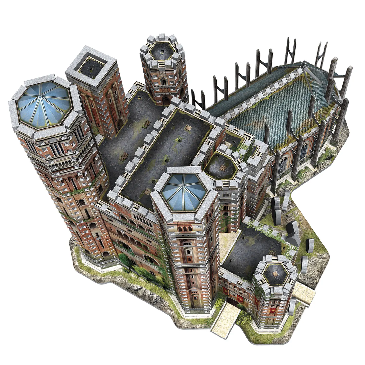 Roter Bergfried / The Red Keep - Game of Thrones-Wrebbit-3D Puzzles