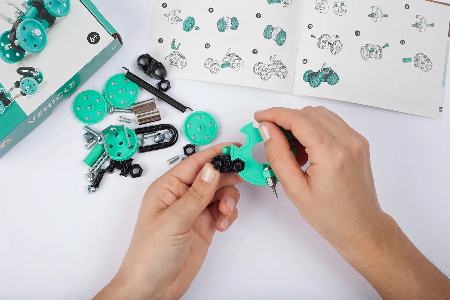 Vehicle Kit - Green Car - BuggyBit-TheOffbits