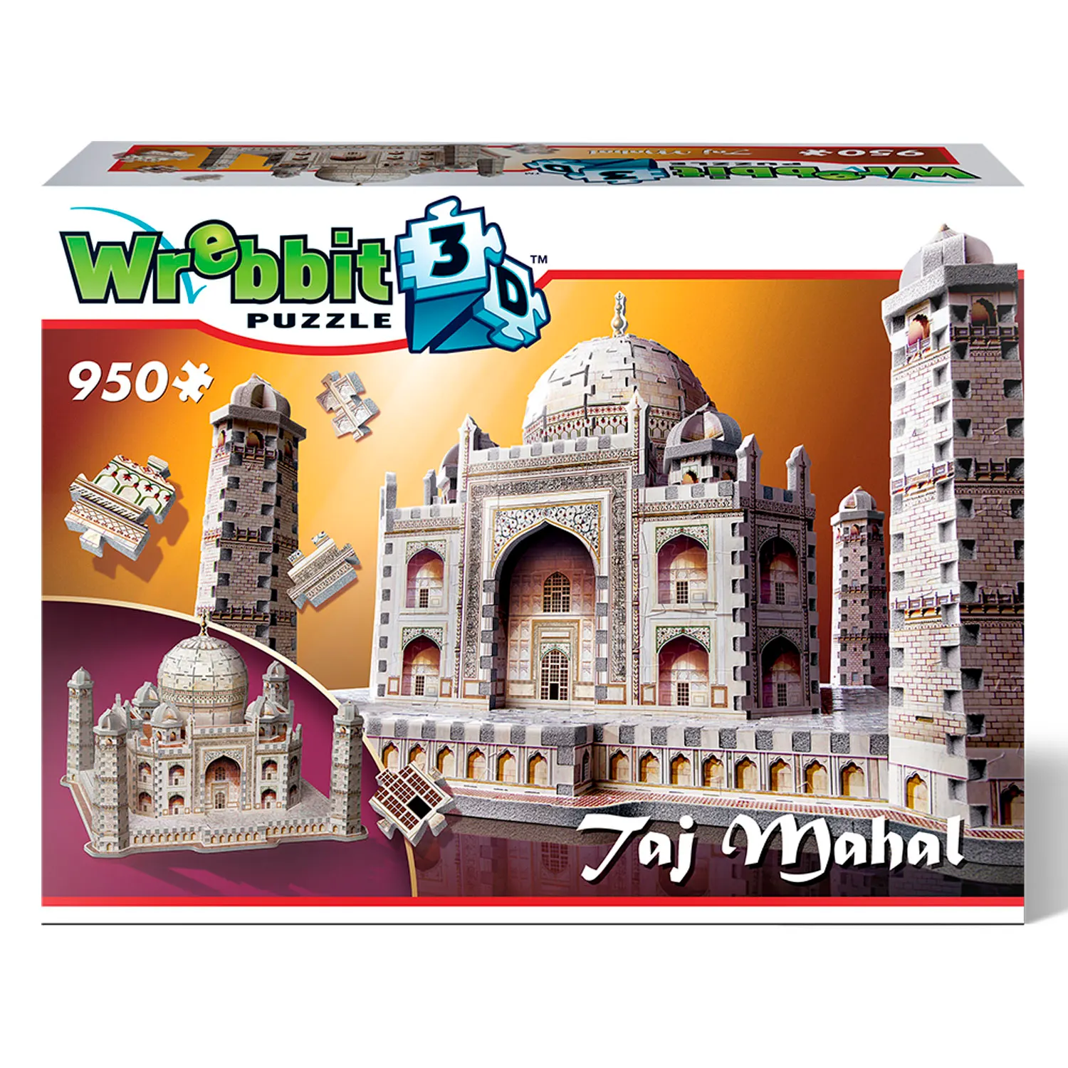 Taj Mahal / 3D-Puzzle-Wrebbit-3D Puzzles