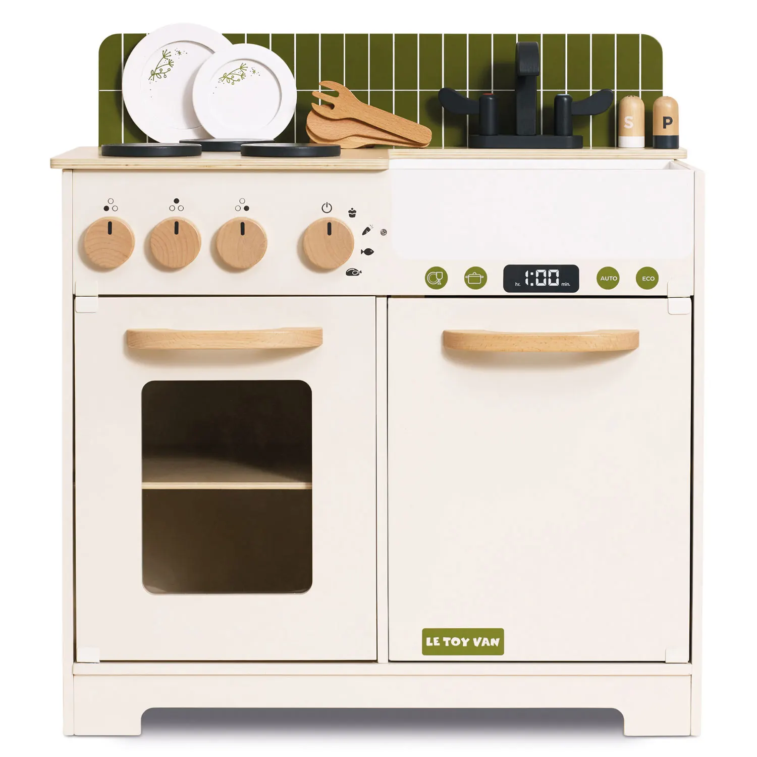 Spielküche & Geschirrspüler / Olive Play Kitchen & Dishwasher-Le Toy Van (LTV)