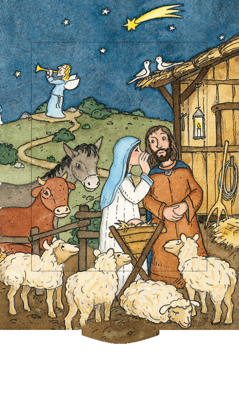 Lebende Karte SM115 Mädchen-Bärenpresse