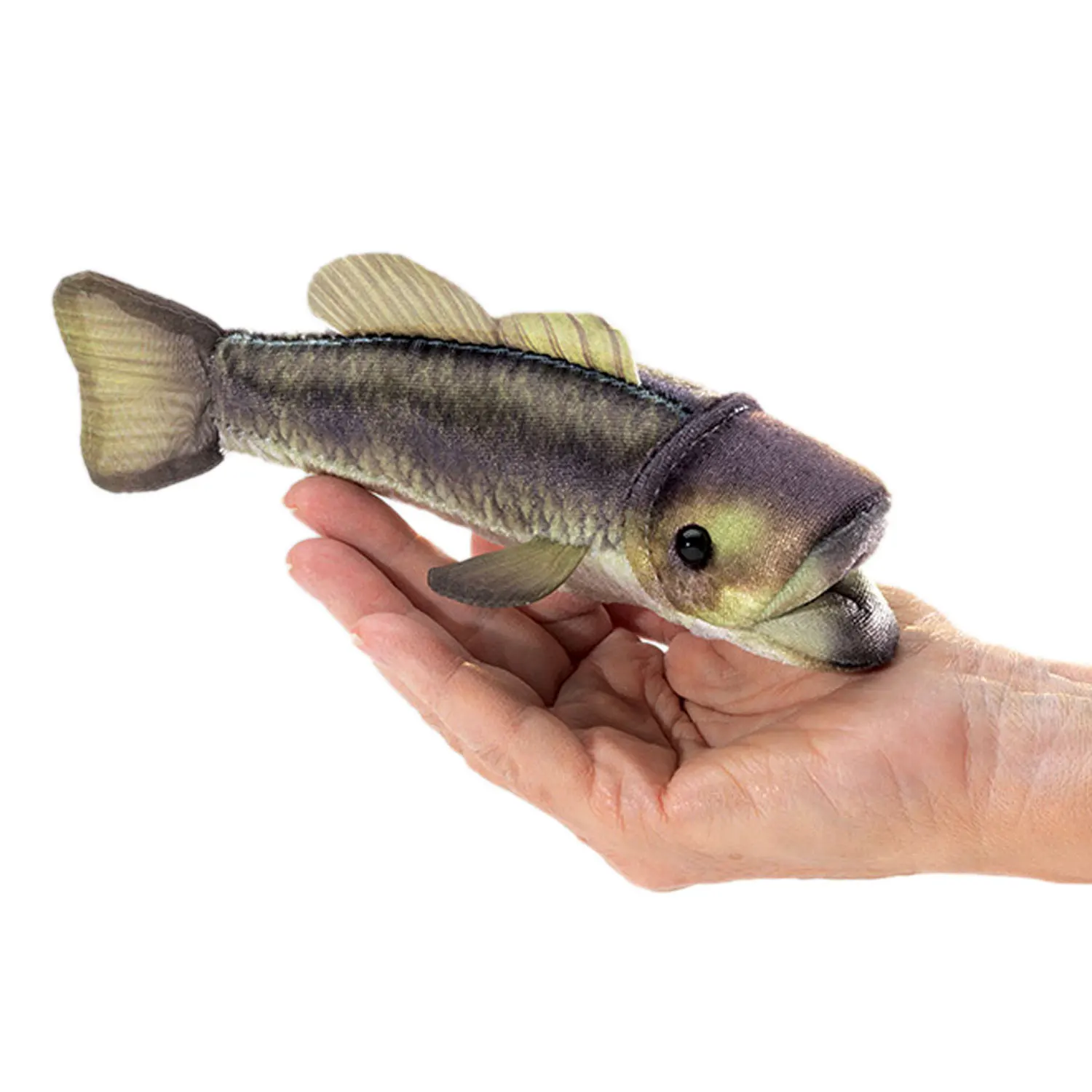 Mini Forellenbarsch / Mini Largemouth Bass-Folkmanis® Puppets