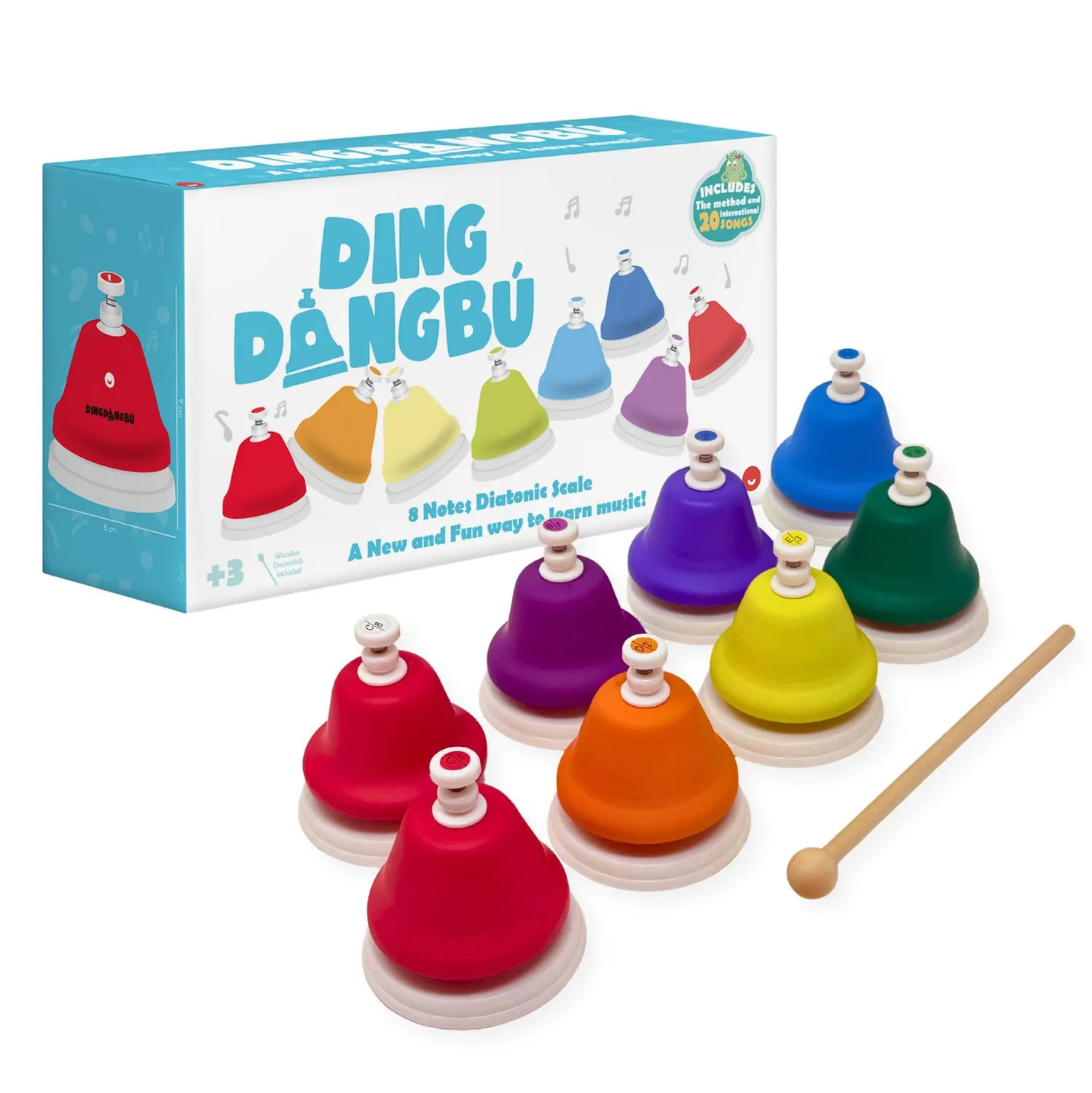 Dingdangbu Push / Dingdangbu Tastenglocken-JuegaConmigo