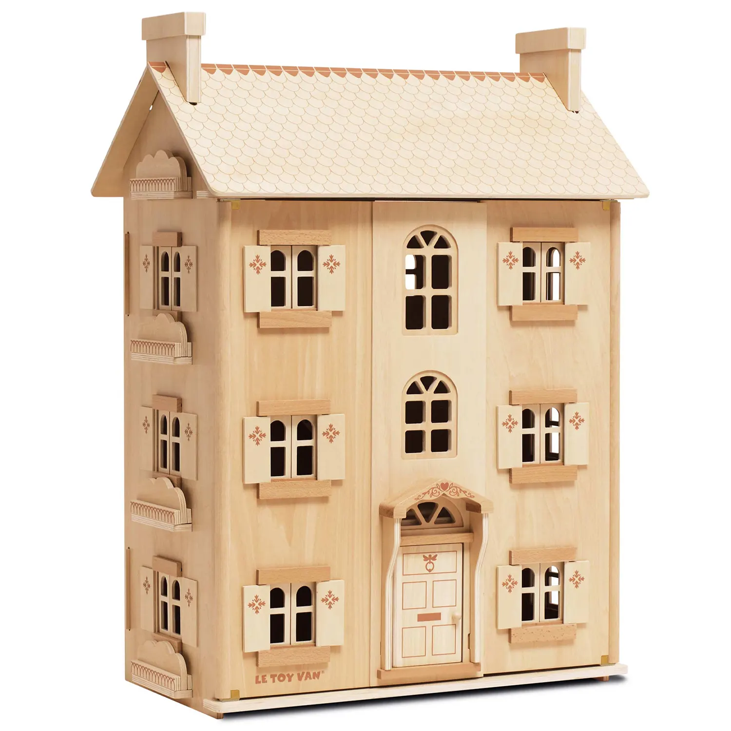 Puppenhaus Natur / Natural Wood Doll House-Le Toy Van (LTV)