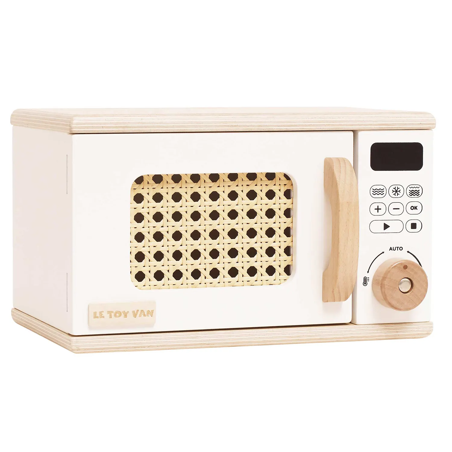 Wooden Microwave Set / Microwelle