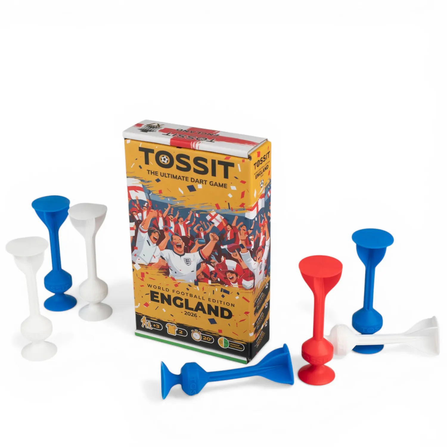 ENGLAND - TOSSIT Starter Pack - World Football Edition-TOSSIT®