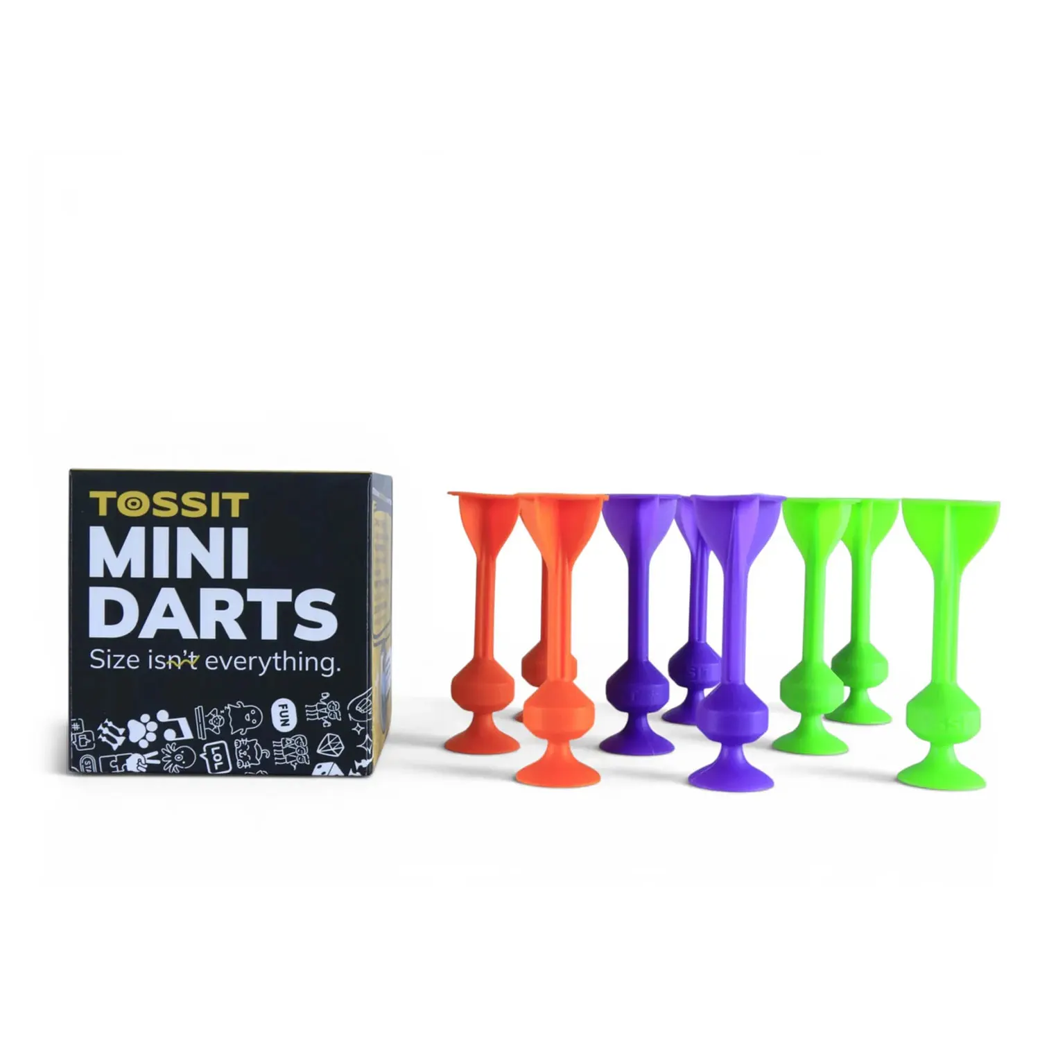 TOSSIT Mini Darts - Orange Purple Green-TOSSIT®